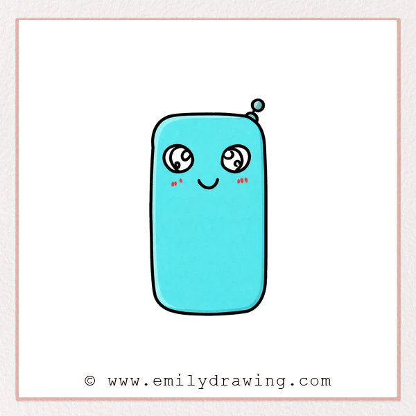 Preview of Cartoon Phone drawing